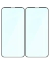 Szkło hartowane Bizon Glass Edge Duo do Apple iPhone 13 Pro Max czarna ramka [2 PACK]