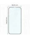 Szkło hartowane Bizon Glass Edge Duo do Apple iPhone 14 Pro czarna ramka [2 PACK]