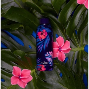 Kup Hőszigetelt rozsdamentes acél palack Puro Hot&Cold 500ml (Tropical - Flowers Dark Blue) - PUR171BLU - {ean13} - Sklep Home Screen