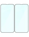 Szkło hartowane Bizon Glass Edge Duo do Apple iPhone 14 Plus / 13 Pro Max czarna ramka [2 PACK]