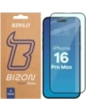 Szkło hartowane Bizon Glass Edge Duo do Apple iPhone 16 Pro Max czarna ramka [2 PACK]
