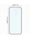 Szkło hartowane Bizon Glass Edge Duo do Apple iPhone 17 / 17 Pro / 16 Pro czarna ramka [2 PACK]