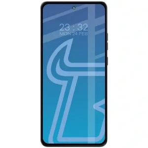 Szkło hartowane Bizon Glass Edge Duo do Motorola Moto G86 5G / G86 Power 5G czarna ramka [2 PACK]