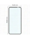 Szkło hartowane Bizon Glass Edge Duo do Nothing Phone 1 czarna ramka [2 PACK]