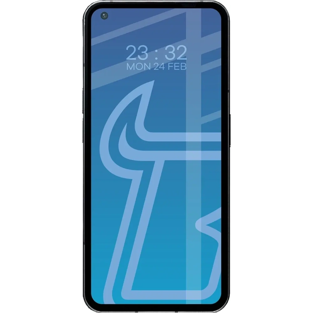 Szkło hartowane Bizon Glass Edge Duo do Nothing Phone 1 czarna ramka [2 PACK]