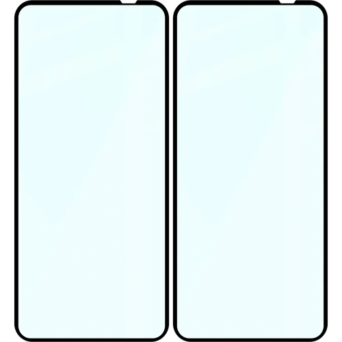 Szkło hartowane Bizon Glass Edge Duo do Nothing Phone 1 czarna ramka [2 PACK]
