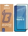 Szkło hartowane Bizon Glass Edge Duo do OnePlus Nord 3 czarna ramka [2 PACK]
