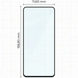 Szkło hartowane Bizon Glass Edge Duo do OnePlus Nord 3 czarna ramka [2 PACK]