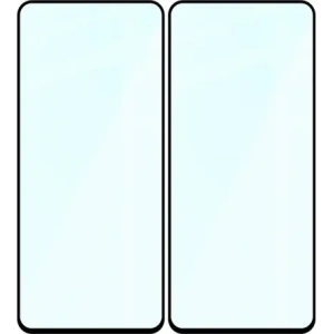 Szkło hartowane Bizon Glass Edge Duo do OnePlus Nord 3 czarna ramka [2 PACK]