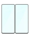 Szkło hartowane Bizon Glass Edge Duo do OnePlus Nord 3 czarna ramka [2 PACK]