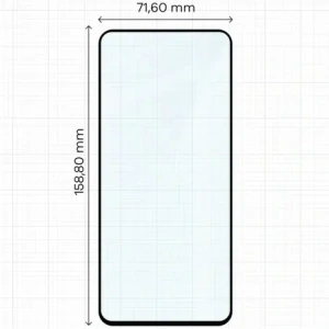 Szkło hartowane Bizon Glass Edge Duo do OnePlus Nord 4 czarna ramka [2 PACK]