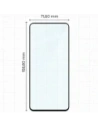 Szkło hartowane Bizon Glass Edge Duo do OnePlus Nord 4 czarna ramka [2 PACK]