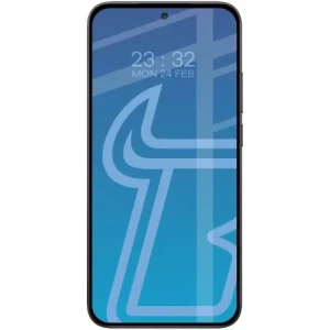 Szkło hartowane Bizon Glass Edge Duo do Xiaomi POCO F7 czarna ramka [2 PACK]