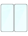 Szkło hartowane Bizon Glass Edge Duo do Xiaomi POCO F7 czarna ramka [2 PACK]