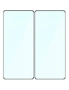 Szkło hartowane Bizon Glass Edge Duo do Xiaomi POCO X6 / M6 Pro 4G / Redmi Note 13 5G / 13 Pro 4G / 5G czarna ramka [2 PACK]