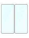 Szkło hartowane Bizon Glass Edge Duo do Xiaomi POCO X6 Pro / X7 Pro czarna ramka [2 PACK]