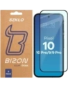Szkło hartowane Bizon Glass Edge Duo do Google Pixel 10 / 10 Pro / 9 / 9 Pro czarna ramka [2 PACK]