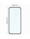 Szkło hartowane Bizon Glass Edge Duo do Google Pixel 9a czarna ramka [2 PACK]
