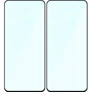 Szkło hartowane Bizon Glass Edge Duo do Realme 12 Plus czarna ramka [2 PACK]