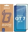 Szkło hartowane Bizon Glass Edge Duo do Realme GT 7 / 7T czarna ramka [2 PACK]