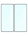 Szkło hartowane Bizon Glass Edge Duo do Realme GT 7 / 7T czarna ramka [2 PACK]