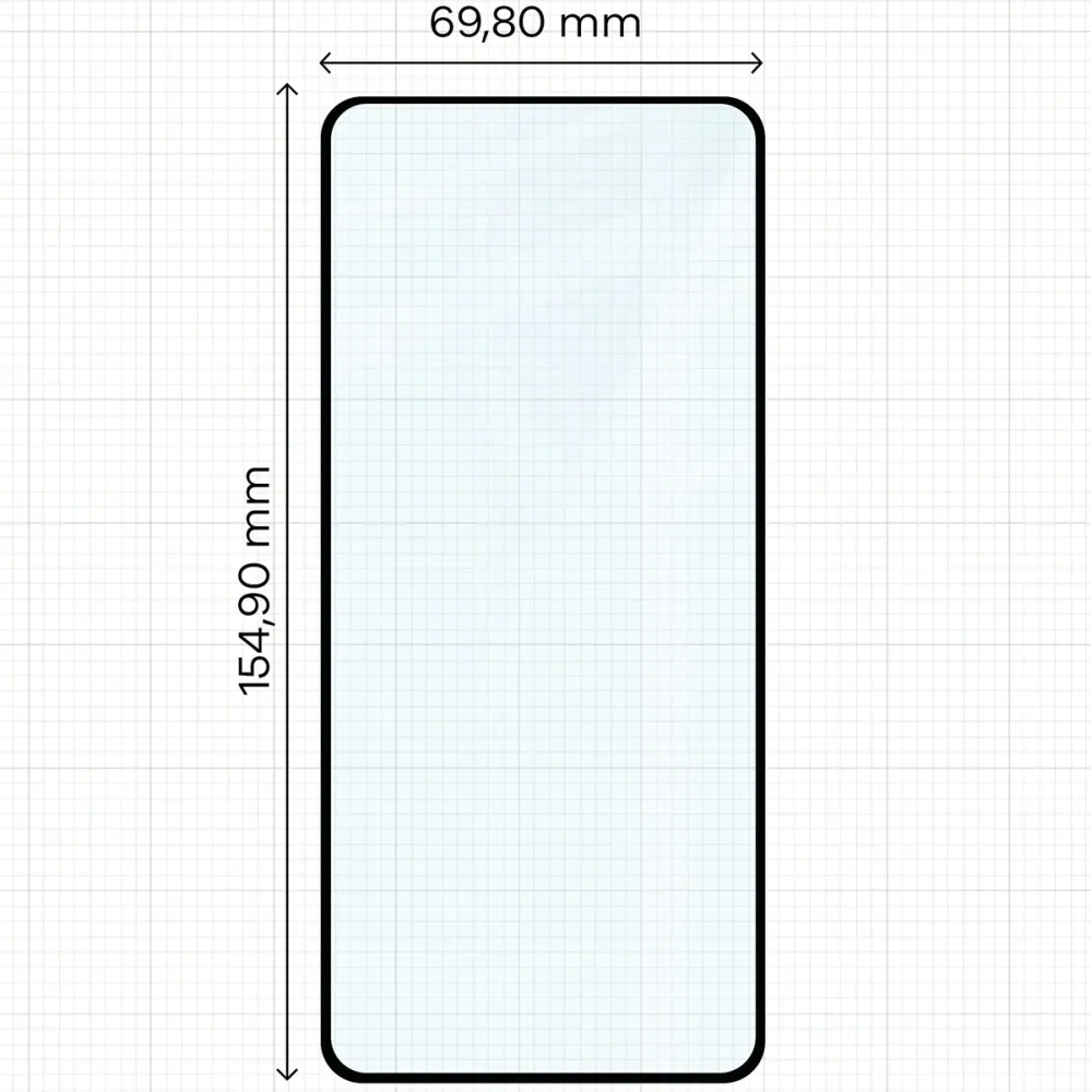 Szkło hartowane Bizon Glass Edge Duo do Xiaomi Redmi Note 11 / 11S 4G czarna ramka [2 PACK]
