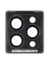 Szkło na aparat z aplikatorem Bizon Glass Snap Lens do Apple iPhone 17 Pro / 17 Pro Max granatowa ramka