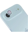 Szkło na aparat z aplikatorem Bizon Glass Snap Lens do Apple iPhone Air błękitna ramka