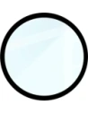 Szkło hybrydowe Bizon Glass Watch Edge Hybrid do Google Pixel Watch 4 41 mm czarne