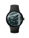 Szkło hybrydowe Bizon Glass Watch Edge Hybrid do Google Pixel Watch 4 45 mm czarne