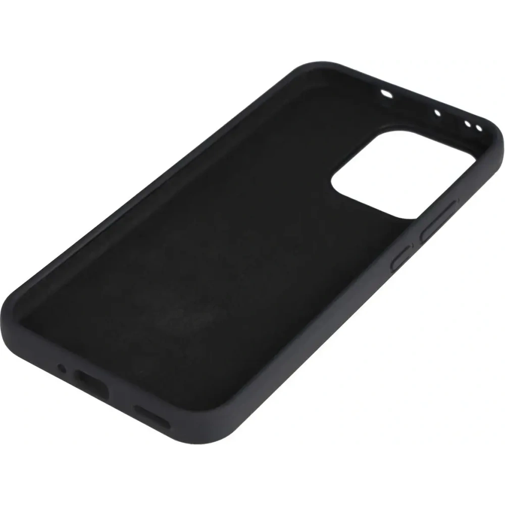 Silikonowe etui Bizon Soft Case do Oppo Reno 14 czarne