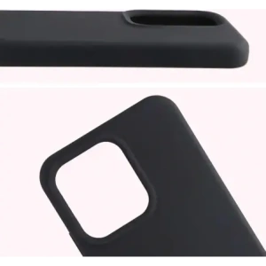 Silikonowe etui Bizon Soft Case do Oppo Reno 14 czarne