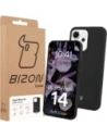 Silikonowe etui Bizon Soft Case do Oppo Reno 14 czarne