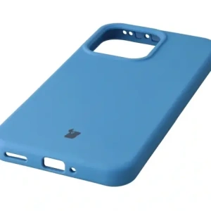 Silikonowe etui Bizon Soft Case do Oppo Reno 14 niebieskie