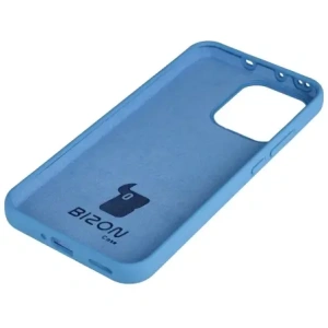 Silikonowe etui Bizon Soft Case do Oppo Reno 14 niebieskie