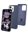 Silikonowe etui Bizon Soft Case do Oppo Reno 14 ciemnoniebieskie