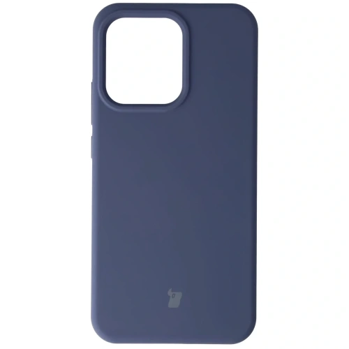 Silikonowe etui Bizon Soft Case do Oppo Reno 14 ciemnoniebieskie