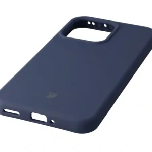 Silikonowe etui Bizon Soft Case do Oppo Reno 14 ciemnoniebieskie