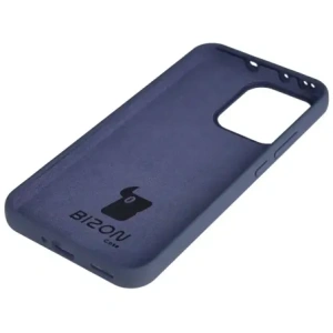 Silikonowe etui Bizon Soft Case do Oppo Reno 14 ciemnoniebieskie