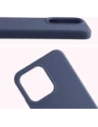 Silikonowe etui Bizon Soft Case do Oppo Reno 14 ciemnoniebieskie