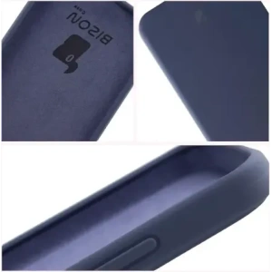 Silikonowe etui Bizon Soft Case do Oppo Reno 14 ciemnoniebieskie