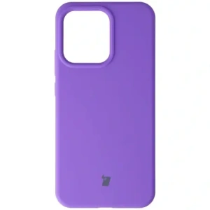Silikonowe etui Bizon Soft Case do Oppo Reno 14 fioletowe