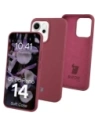 Silikonowe etui Bizon Soft Case do Oppo Reno 14 ciemnofioletowe