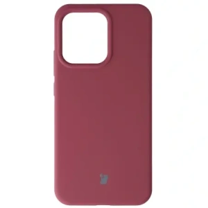 Silikonowe etui Bizon Soft Case do Oppo Reno 14 ciemnofioletowe
