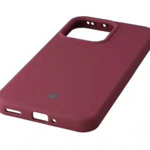 Silikonowe etui Bizon Soft Case do Oppo Reno 14 ciemnofioletowe