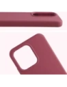 Silikonowe etui Bizon Soft Case do Oppo Reno 14 ciemnofioletowe