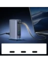 Ładowarka Joyroom JR-TCM02 GaN 65W stacja ładująca 4xUSB-C 2xUSB-A wtyczka UK szara