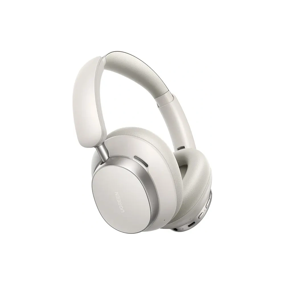 Słuchawki bezprzewodowe UGREEN HP206 Studio Pro Hybrid ANC (białe)