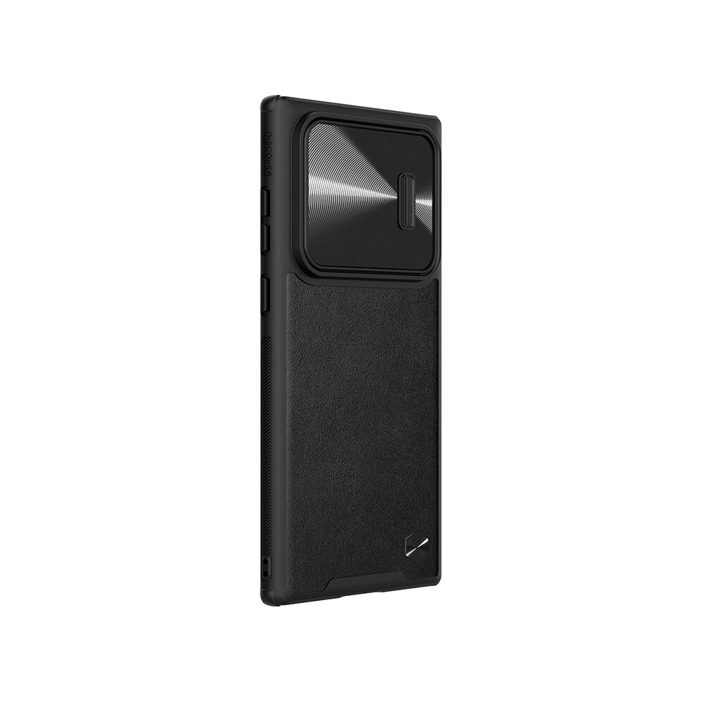 [OUTLET] Etui Nillkin CamShield Leather Samsung Galaxy S22 Ultra (czarne)
