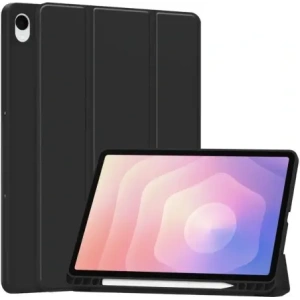 Etui z klapką Bizon Case Tab Lizard do Samsung Samsung Galaxy Tab S11 czarne